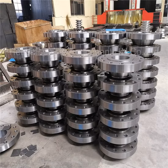 ASME/ANSI/DIN/GOST/BS En RF/FF/Rtj 150#-2500# 탄소강/스테인리스강/합금강 단조 Wn/So/스레드/플레이트/부싱/블라인드 플랜지